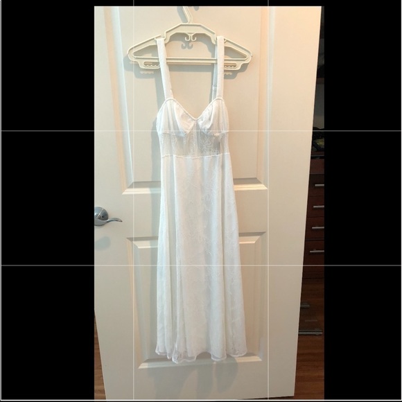 Danielle Bernstein White Lace Sleeveless Dress - Picture 1 of 16